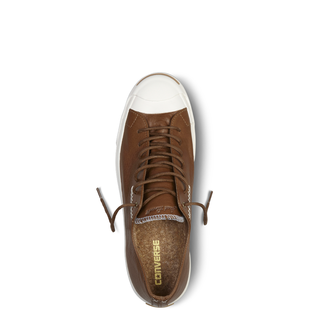 jack purcell leather brown